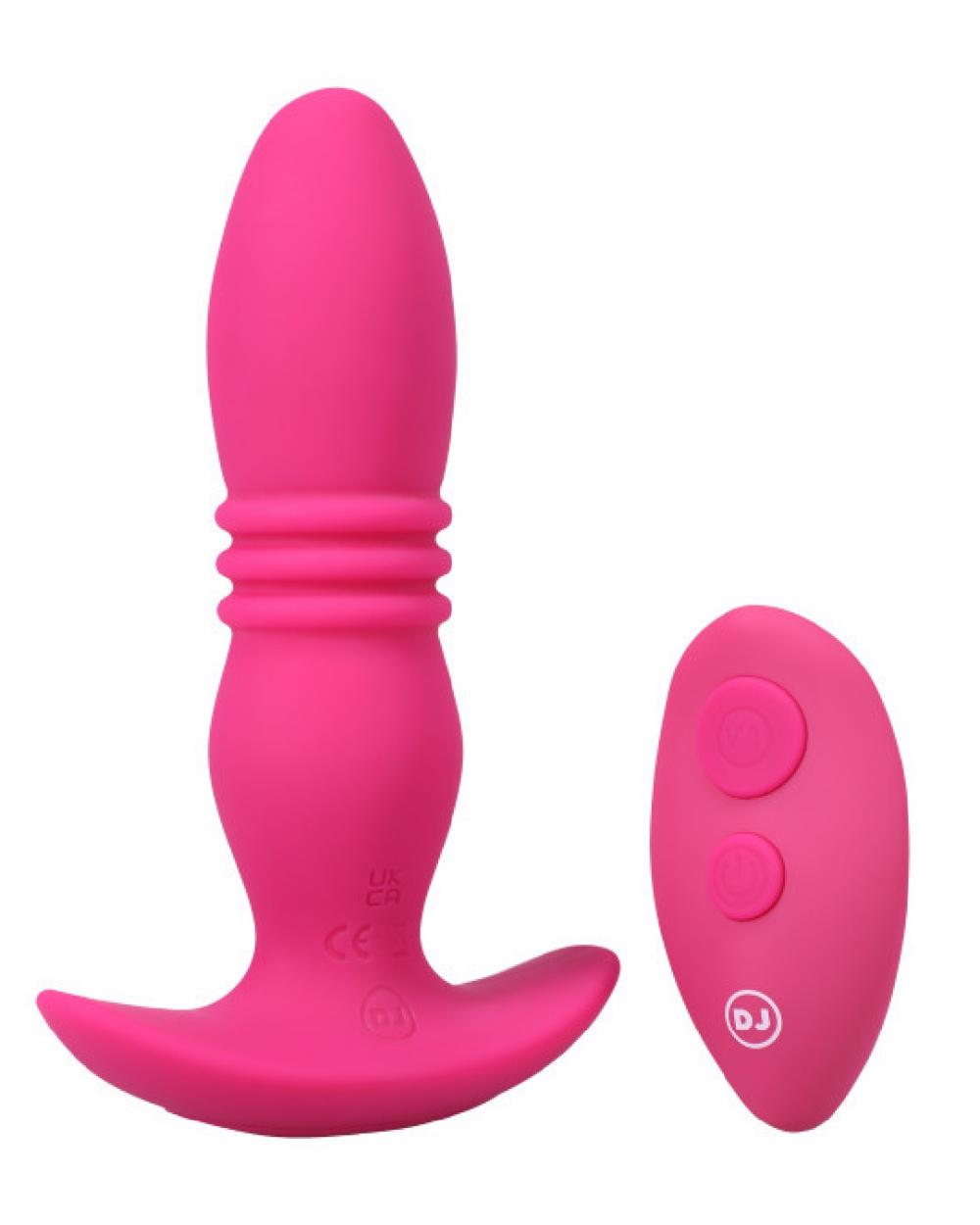 Anal Toys | A-Play Rise Thrusting Anal Plug With Remote – Pink Anal Toys Anal Toys