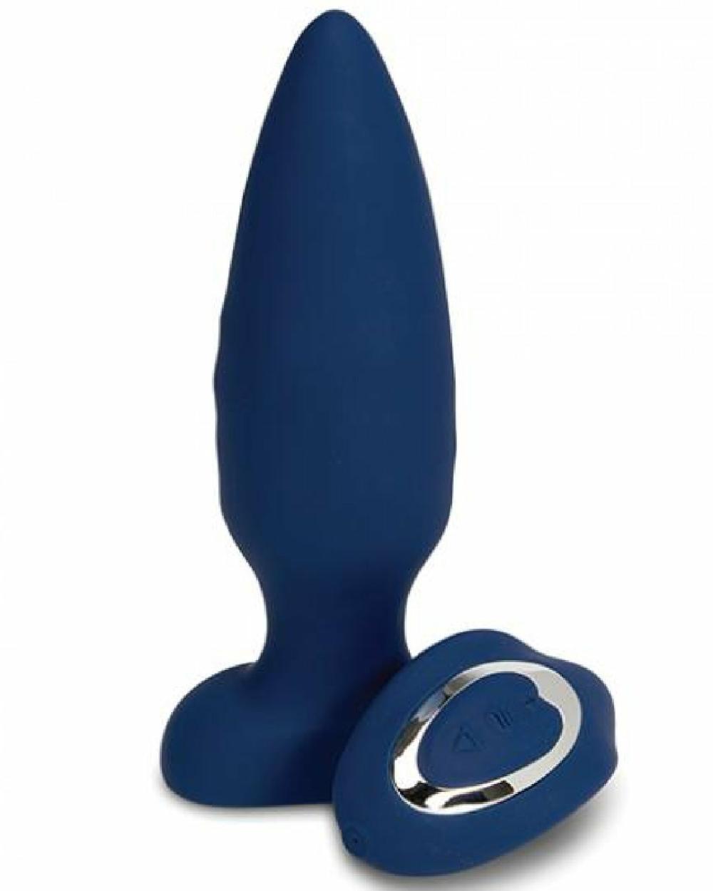 Anal Toys | Andii Roller Motion Butt Plug With Remote – Navy Blue Anal Toys Anal Toys