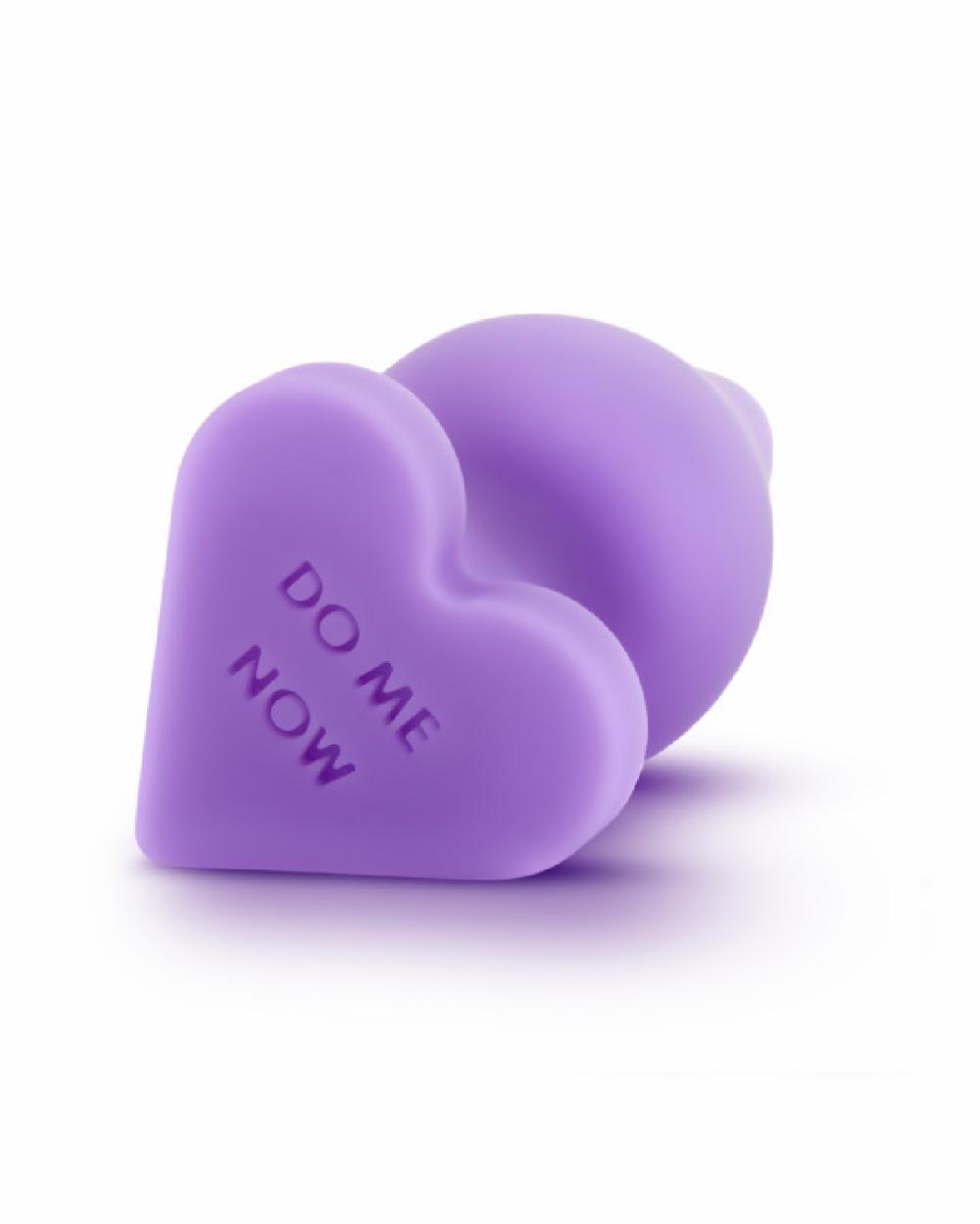 Anal Toys | Do Me Now Naughty Candy Heart Purple Butt Plug Anal Toys Anal Toys