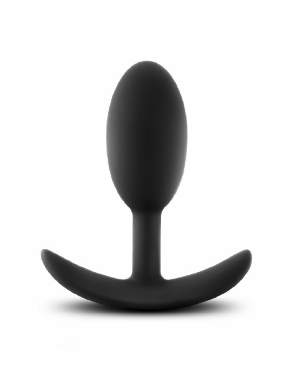 Anal Toys | Luxe Medium Wearable Silicone Vibra Slim Plug – Black Anal Toys Anal Toys