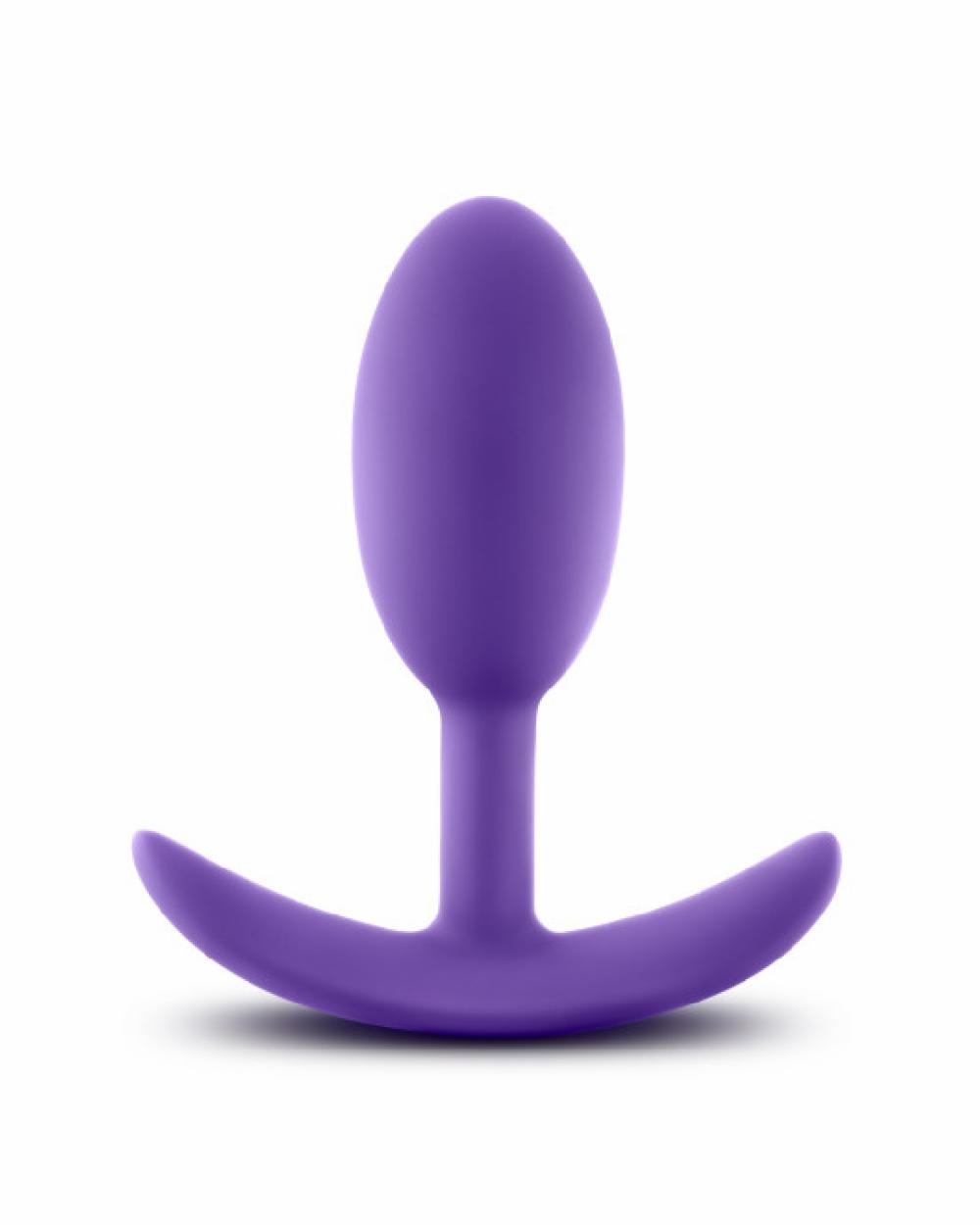 Anal Toys | Luxe Medium Wearable Silicone Vibra Slim Plug – Purple Anal Toys Anal Toys