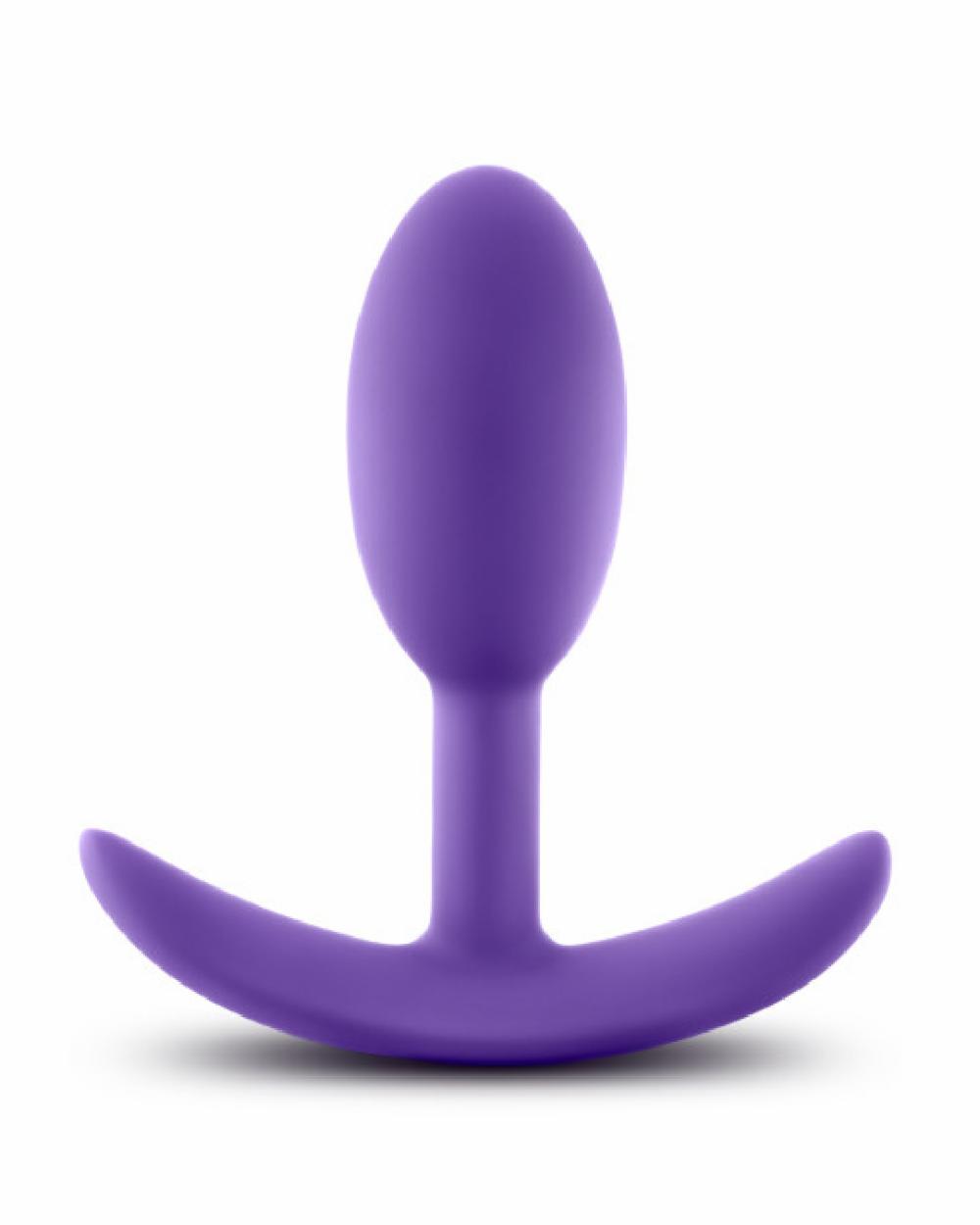 Anal Toys | Luxe Small Wearable Silicone Vibra Slim Plug – Purple Anal Toys Anal Toys