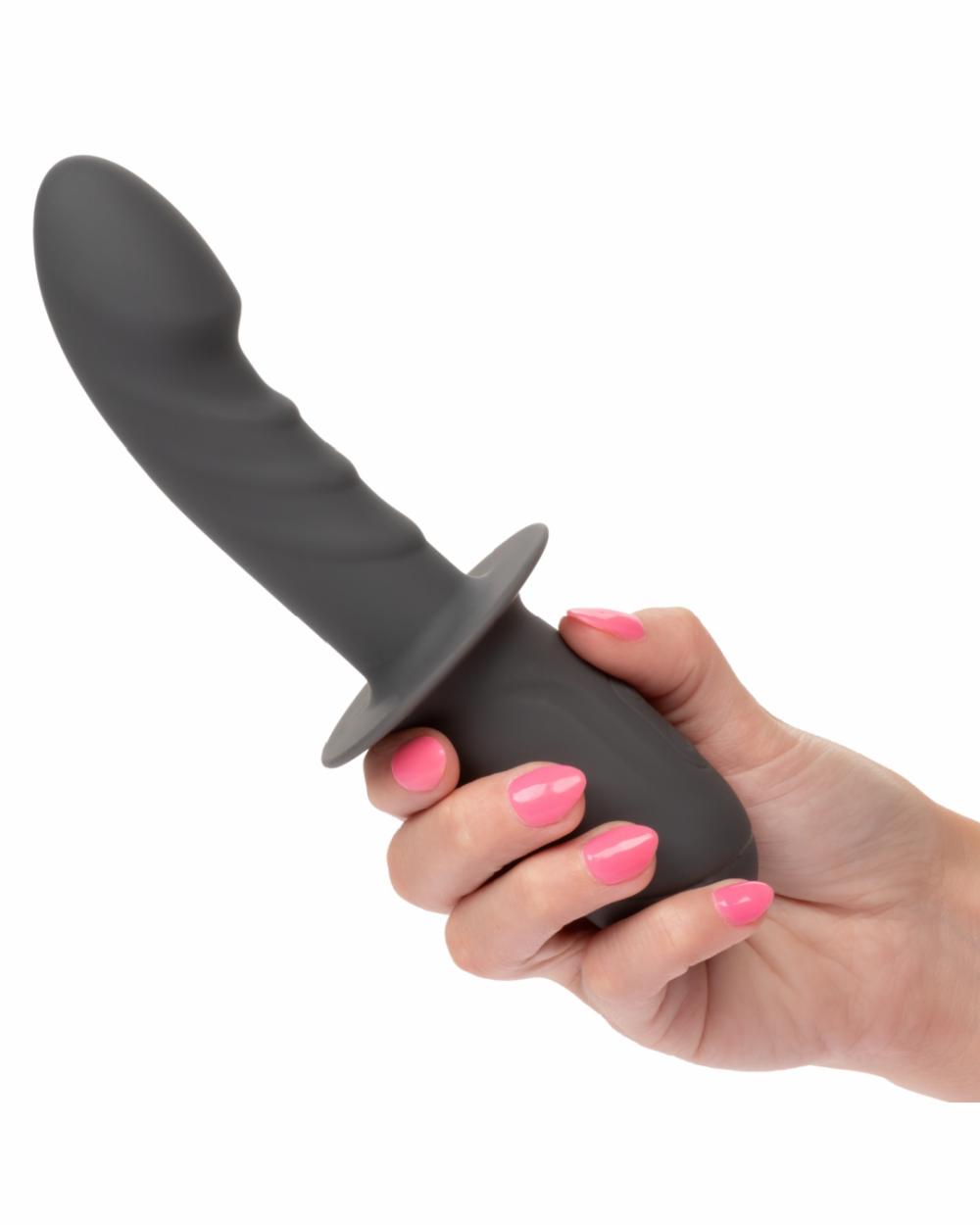 Anal Toys | Ramrod Gyrating Vibrating Silicone Dildo With Handle Anal Toys Anal Toys