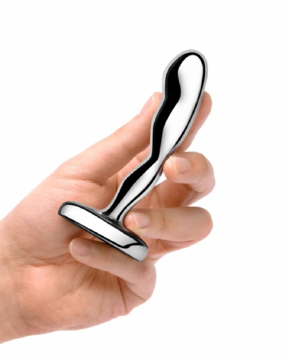 Anal Toys | Stainless Steel Weighted Prostate Stimulator Anal Toys Anal Toys