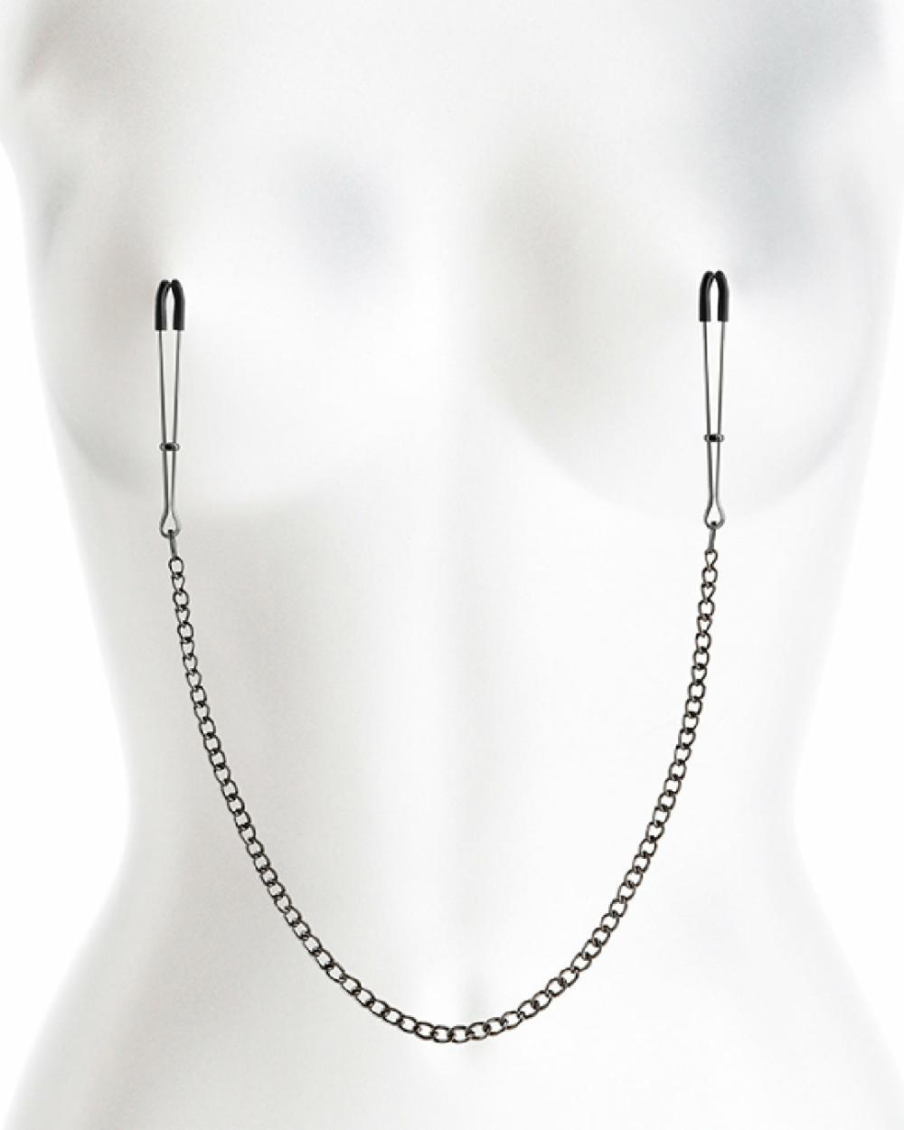 Bondage | Metallic Chain Nipple Clamps Bondage Bondage