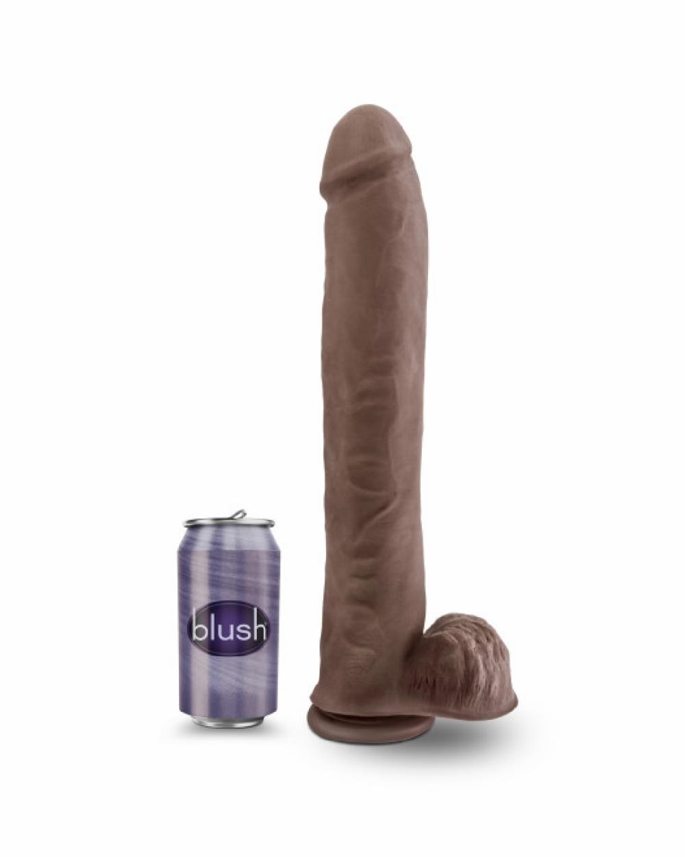 Dildos | Big Daddy 14 Inch Dual Density Suction Cup Dildo – Chocolate Dildos Dildos