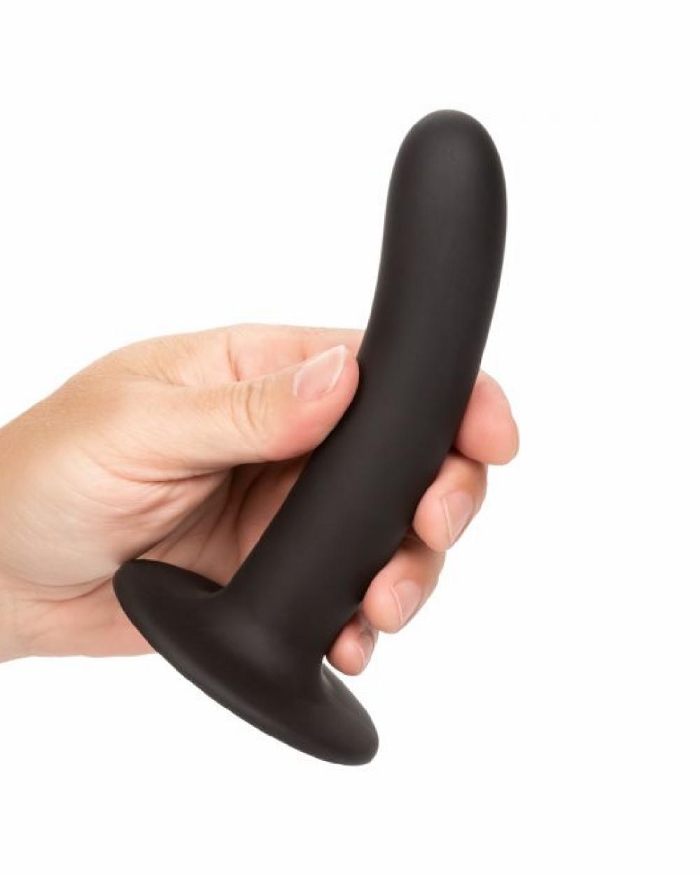 Dildos | Boundless 6 Inch Smooth Black Silicone Dildo Dildos Dildos