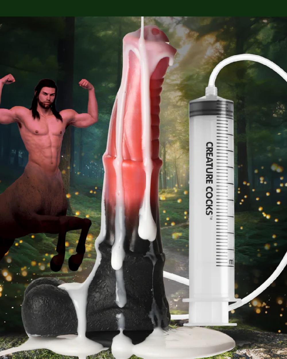 Dildos | Centaur Explosion Squirting 9.5 Inch Silicone Fantasy Horse Dildo Dildos Dildos