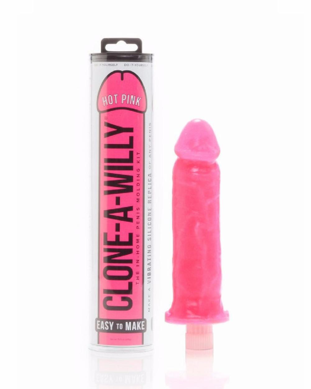 Dildos | Clone A Willy Vibrating Silicone Penis Casting Kit – Hot Pink Dildos Dildos