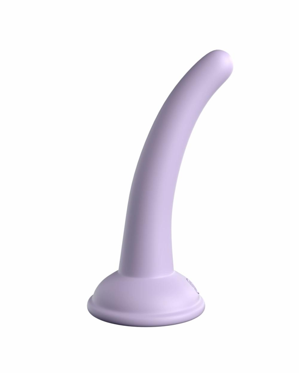 Dildos | Curious 5 Inch First Time & Pegging Silicone Dildo – Purple Dildos Dildos