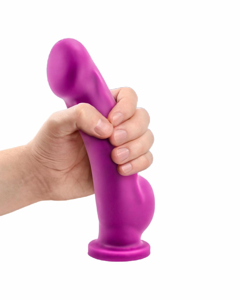 Dildos | Ergo Silicone Suction Cup 7.5 Inch Dildo – Magenta Dildos Dildos