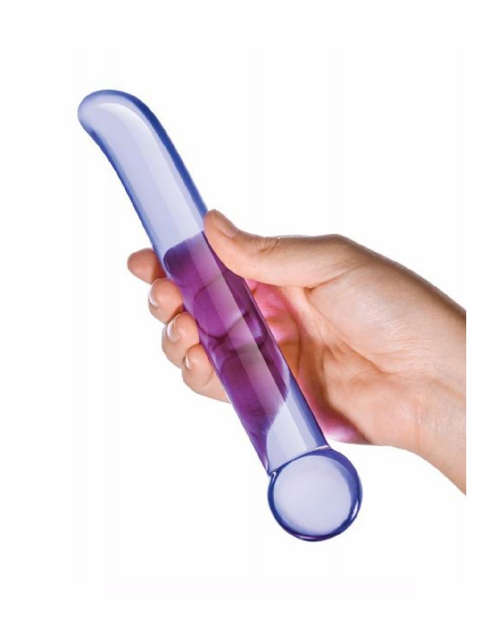 Dildos | Glas G-Spot Tickler 6.7 Inch Glass Wand – Purple Dildos Dildos