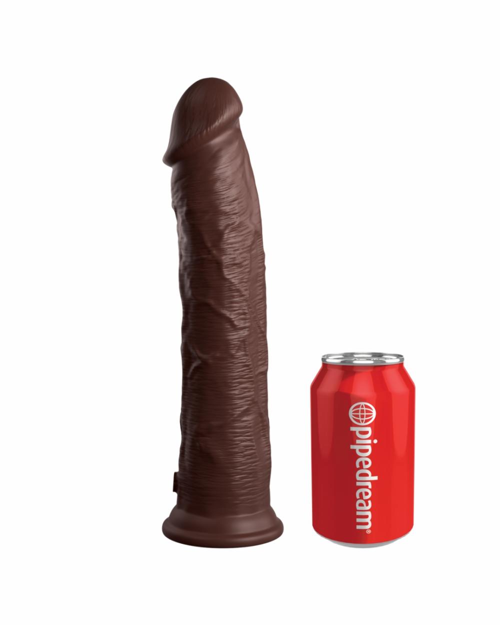 Dildos | King Cock Elite 11" Silicone Dual Density Dildo – Chocolate Dildos Dildos