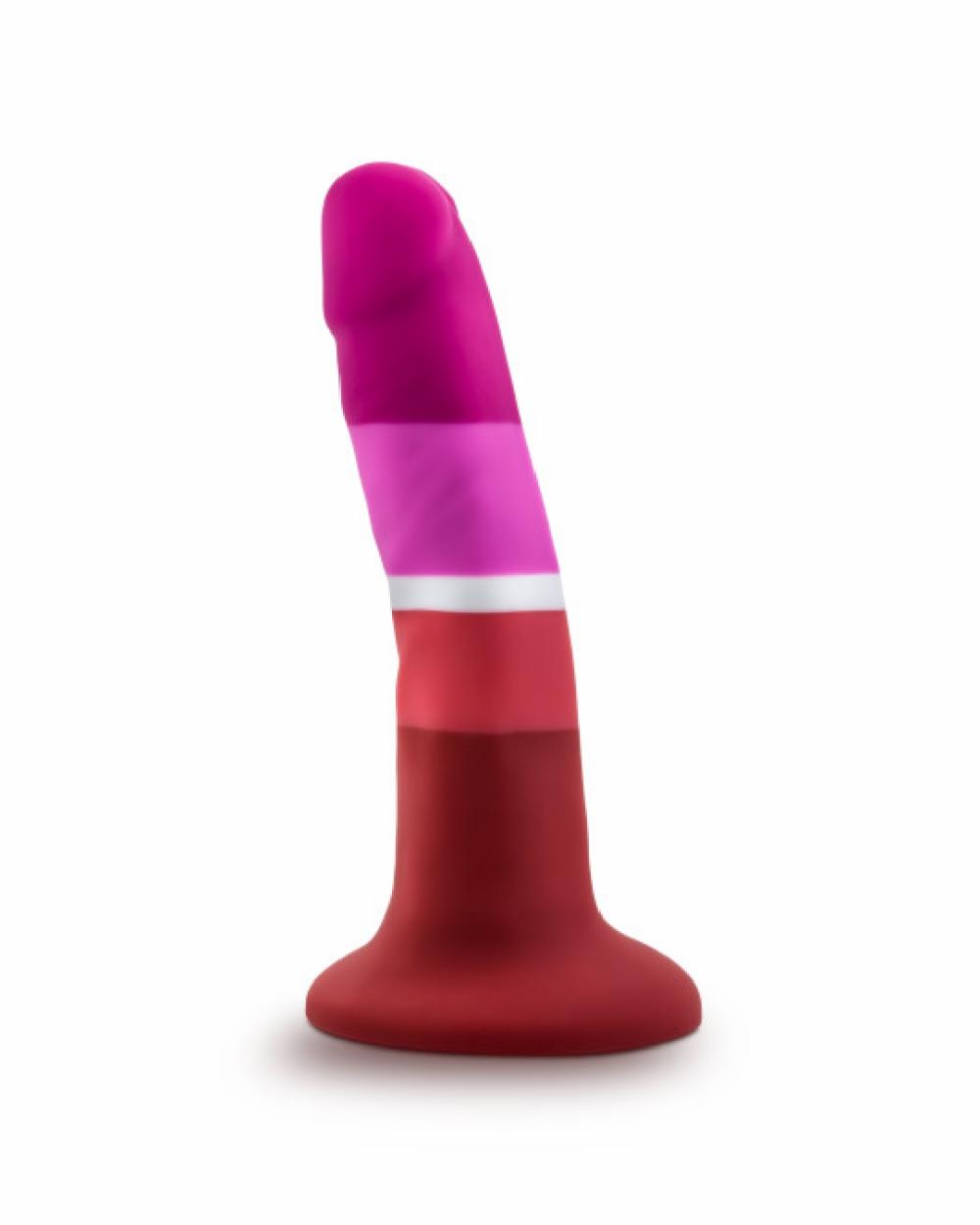 Dildos | Lesbian Pride 5.5 Inch Silicone Suction Cup Dildo Dildos Dildos