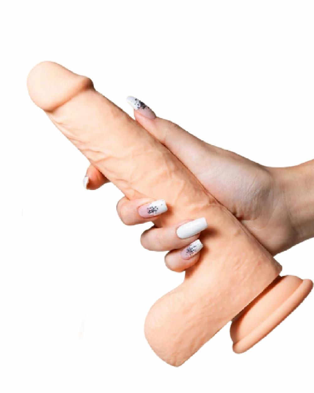 Dildos | Luis Thrusting Warming Large 8.5" Realistic App Controlled Dildo Dildos Dildos