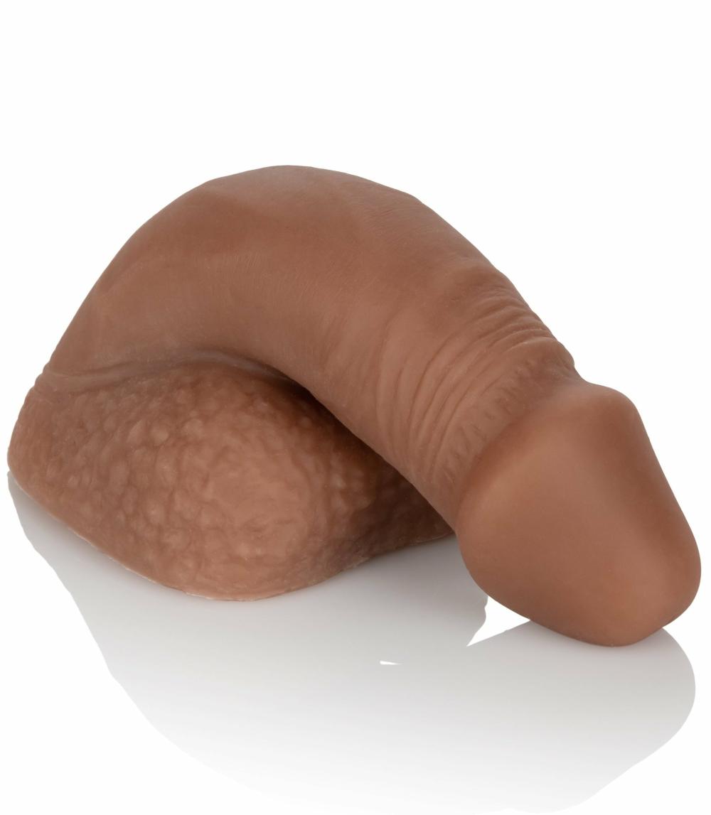 Dildos | Packer Gear Soft Silicone Packing Penis 5 Inch – Mocha Dildos Dildos