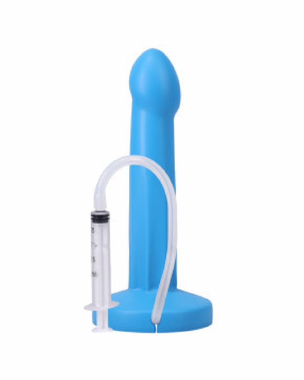 Dildos | Pop 7 Inch Silicone Squirting Dildo – Blue Dildos Dildos