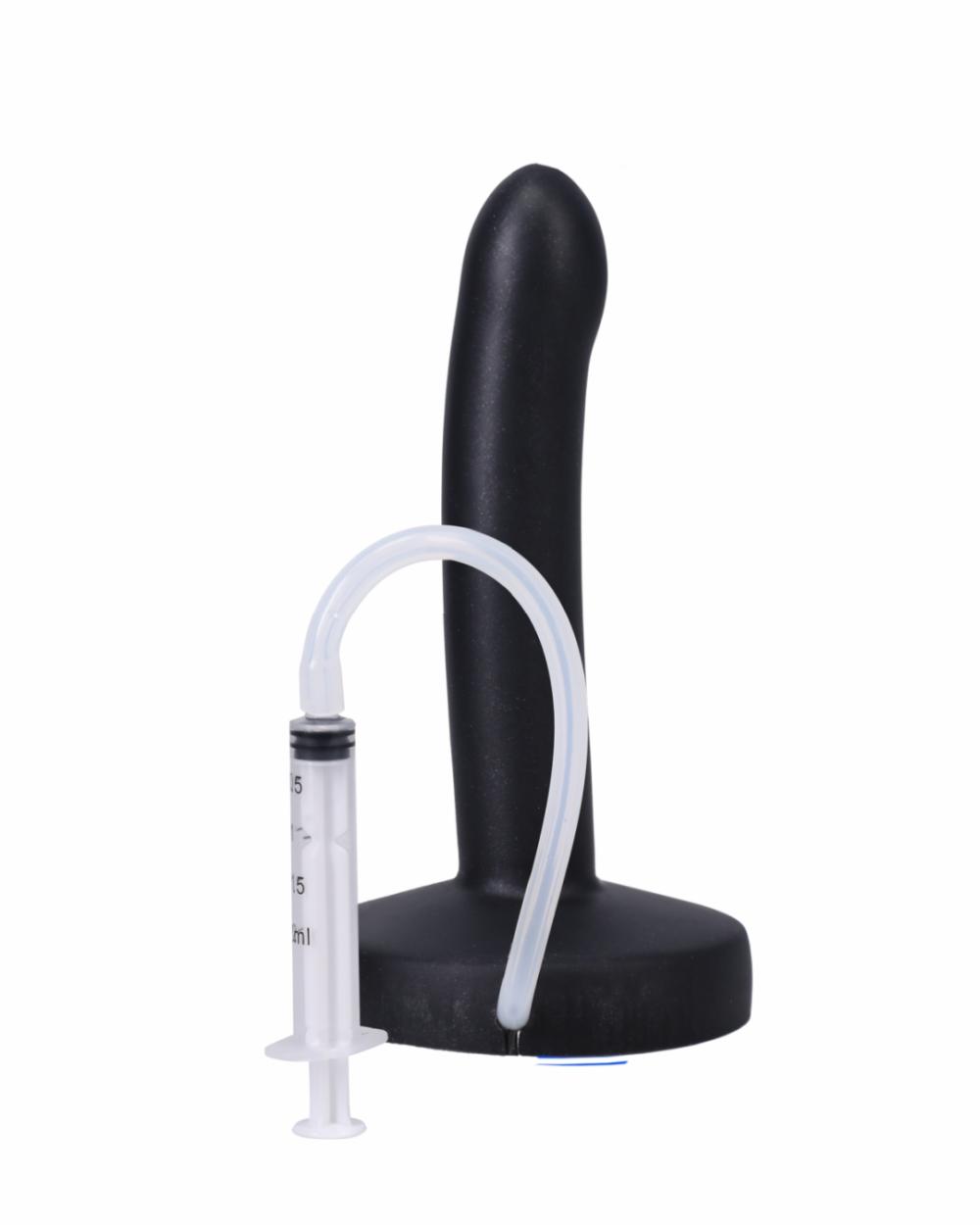 Dildos | Pop Slim 6 Inch Silicone Squirting Dildo – Black Dildos Dildos