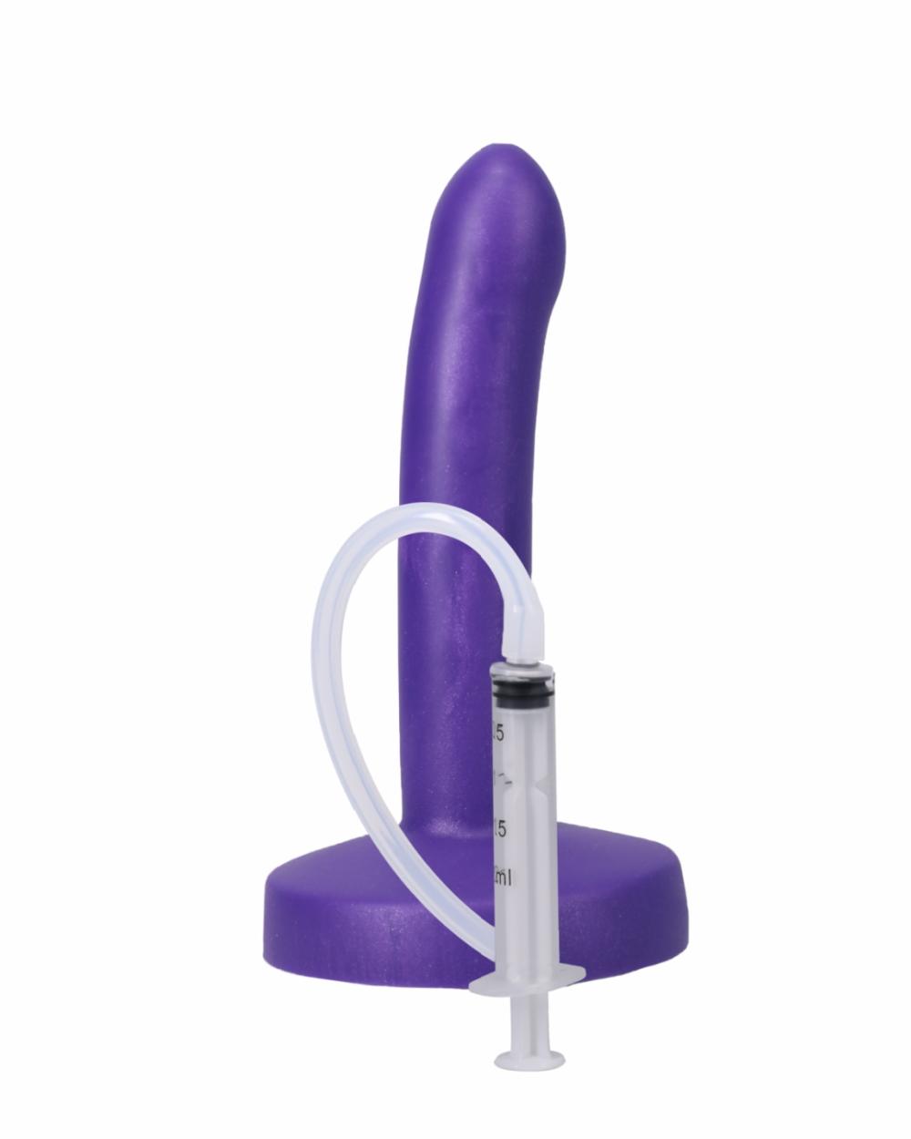 Dildos | Pop Slim 6 Inch Silicone Squirting Dildo – Purple Dildos Dildos