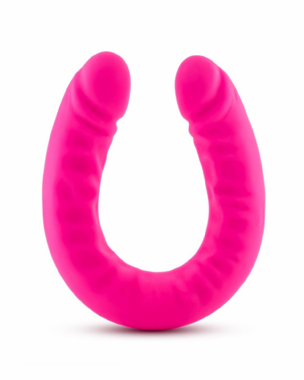 Dildos | Ruse 18 Inch Silicone Slim Double Dildo – Hot Pink Dildos Dildos