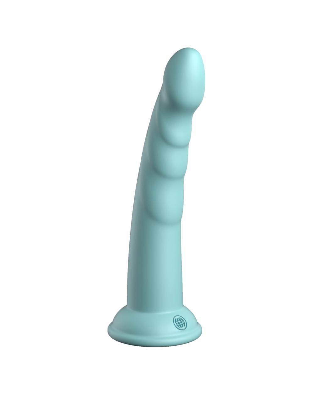 Dildos | Slim Seven 7 Inch G-Spot & Prostate Tapered Dildo – Teal Dildos Dildos