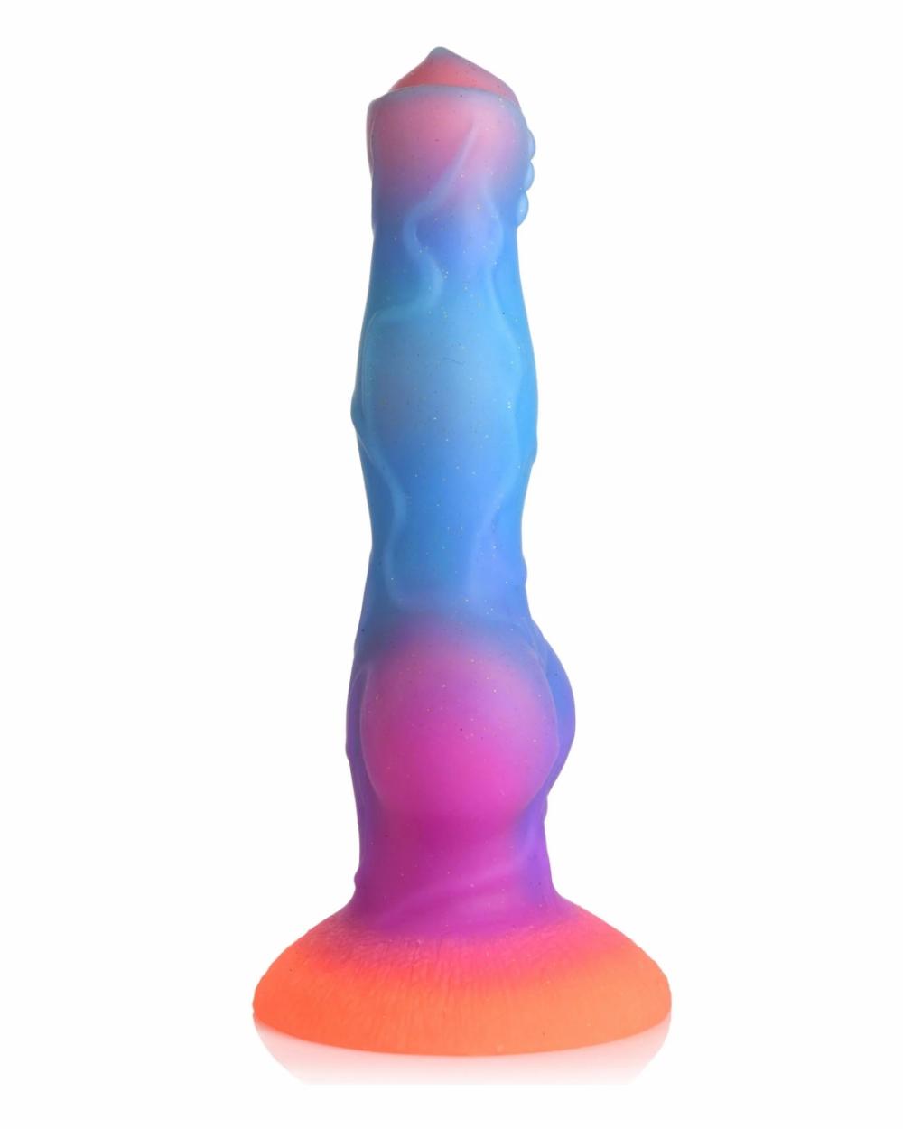 Dildos | Space Cock Glow-In-The-Dark Silicone Canine Alien Dildo Dildos Dildos