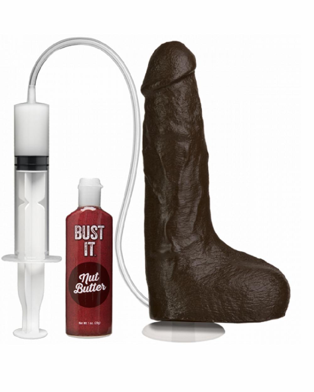 Dildos | Squirting Realistic Cock Large Ejaculating Suction Cup Dildo – Dark Brown Dildos Dildos