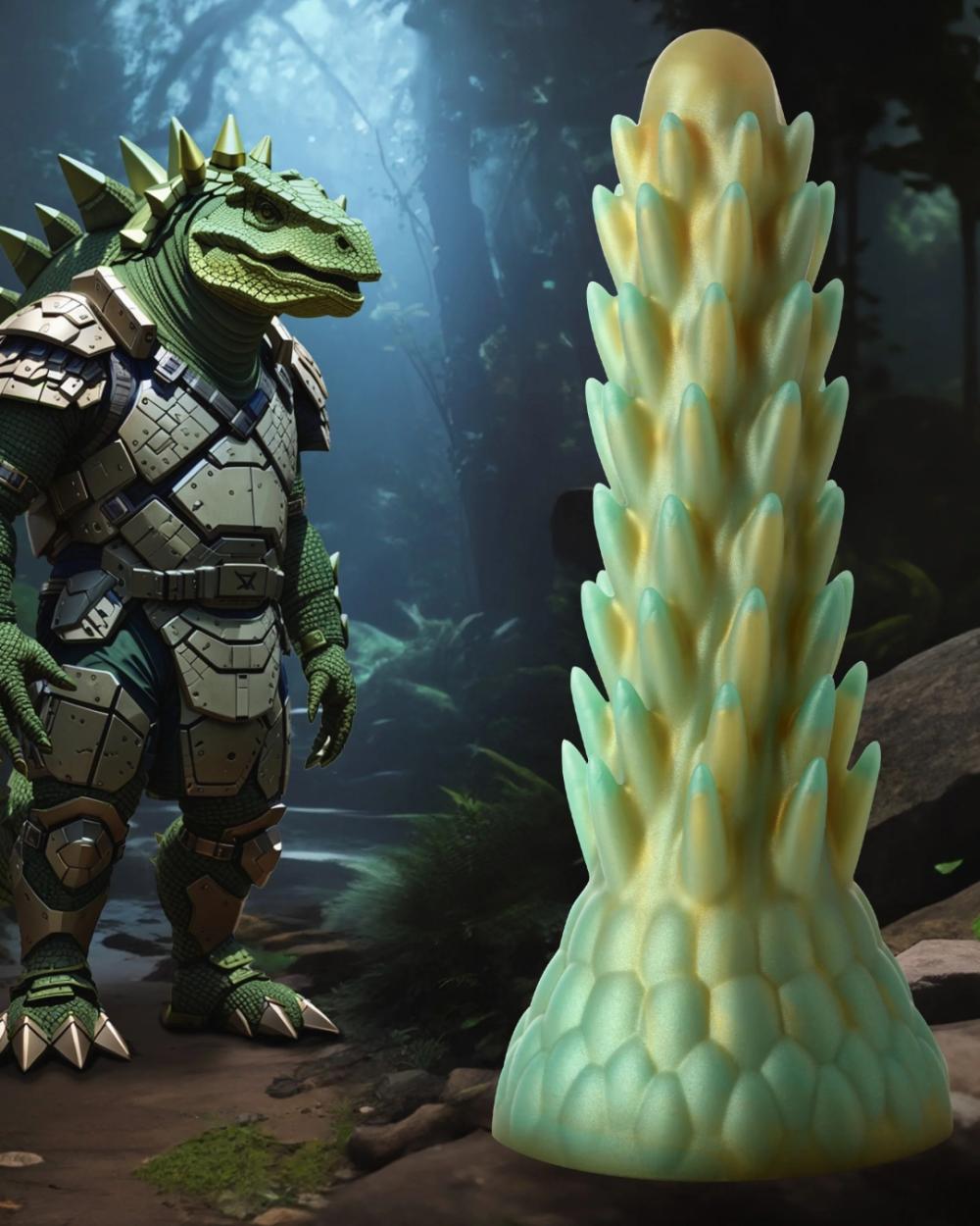 Dildos | Stegosaurus Spiky Reptile Silicone Dildo Dildos Dildos