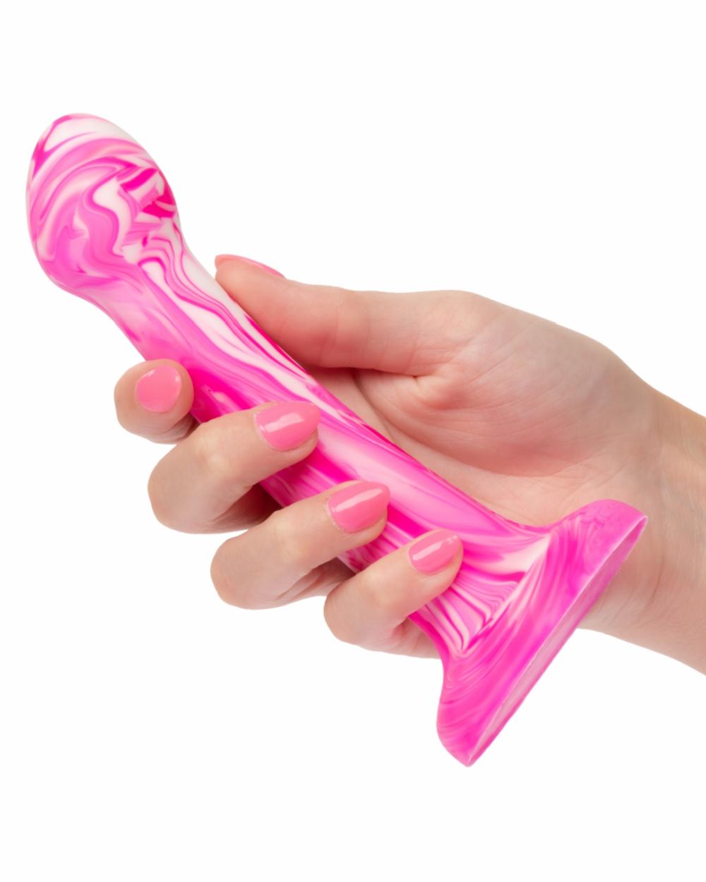 Dildos | Twisted Love Bulb Tip 6 Inch Beginner Silicone Dildo – Pink Dildos Dildos