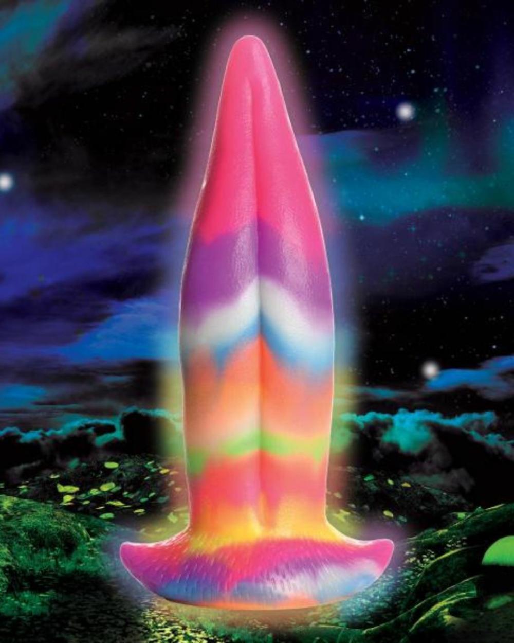 Dildos | Unicorn Kiss Unicorn Tongue Glow-In-The-Dark 8.5 Inch Silicone Dildo Dildos Dildos