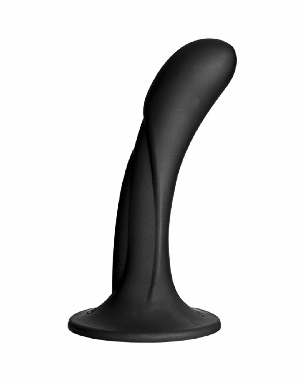 Dildos | Vac-U-Lock Black Silicone G-Spot Dildo Dildos Dildos