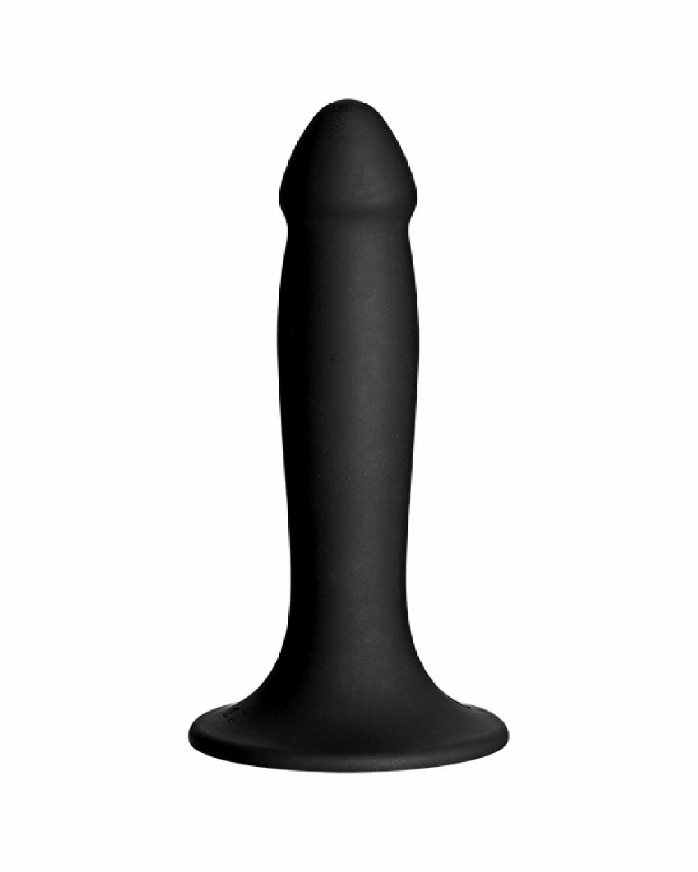 Dildos | Vac-U-Lock Smooth Black Silicone Dildo Dildos Dildos