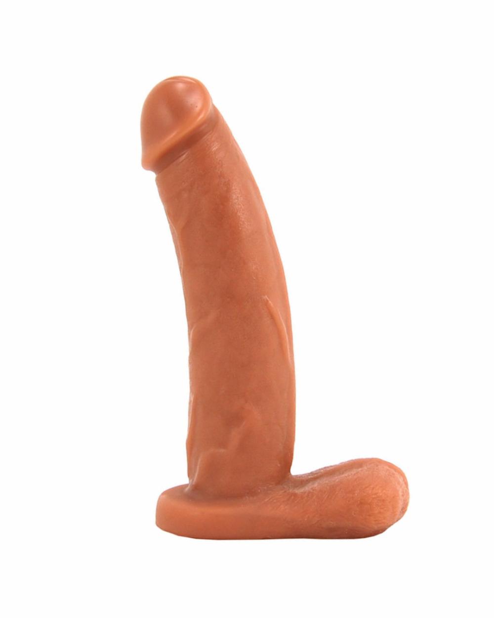 Dildos | Vixen Bandit Realistic 7.5 Inch Vixskin Silicone Dildo – Caramel Dildos Dildos