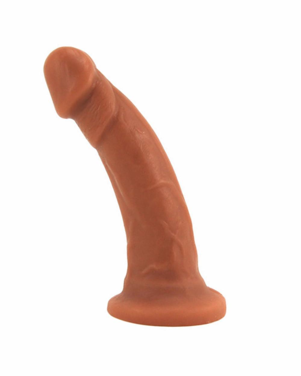 Dildos | Vixen Mustang Realistic 7 Inch Vixskin Silicone Dildo – Caramel Dildos Dildos