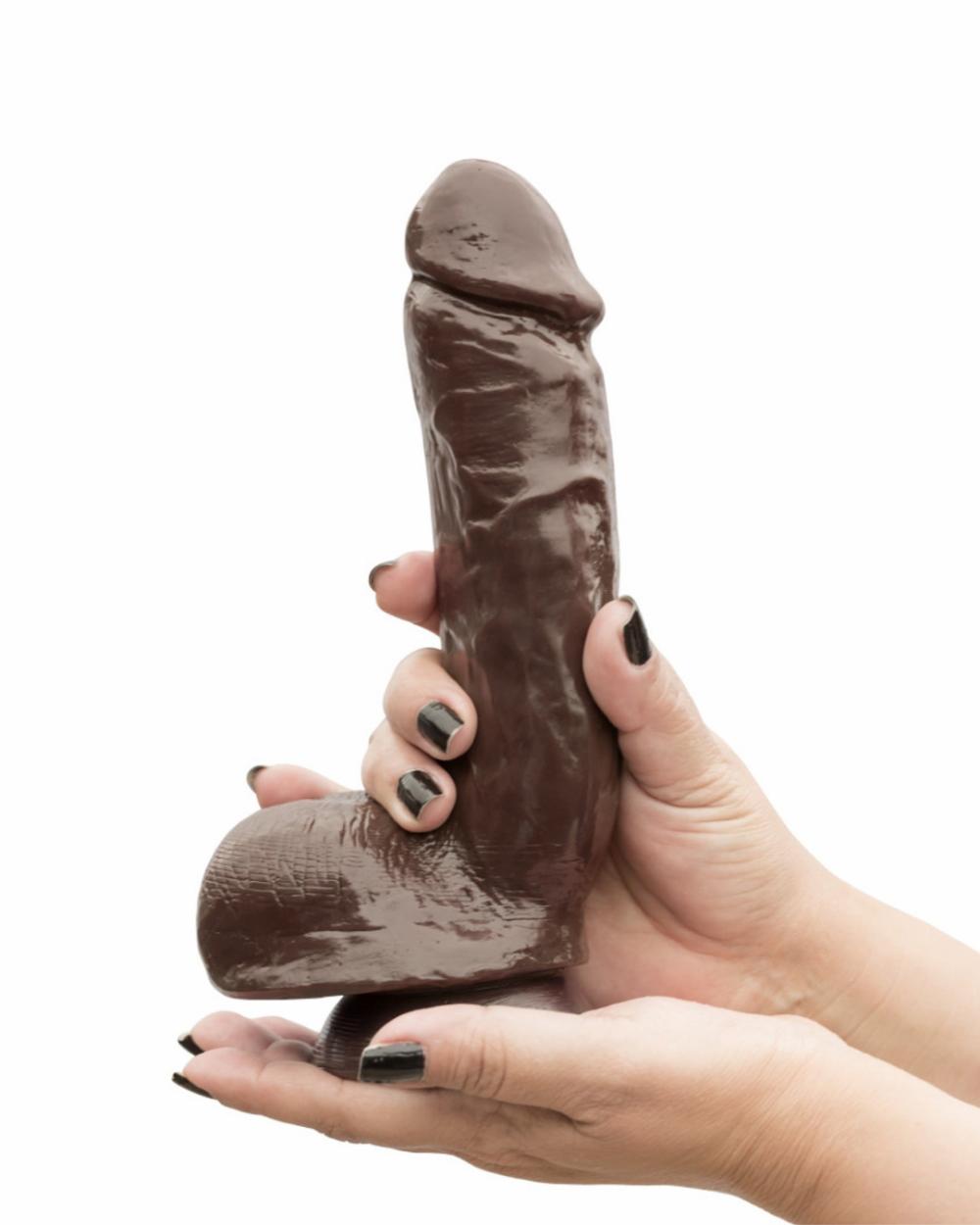 Dildos | X5 Hard On 8.75 Inch Dildo – Chocolate Dildos Dildos