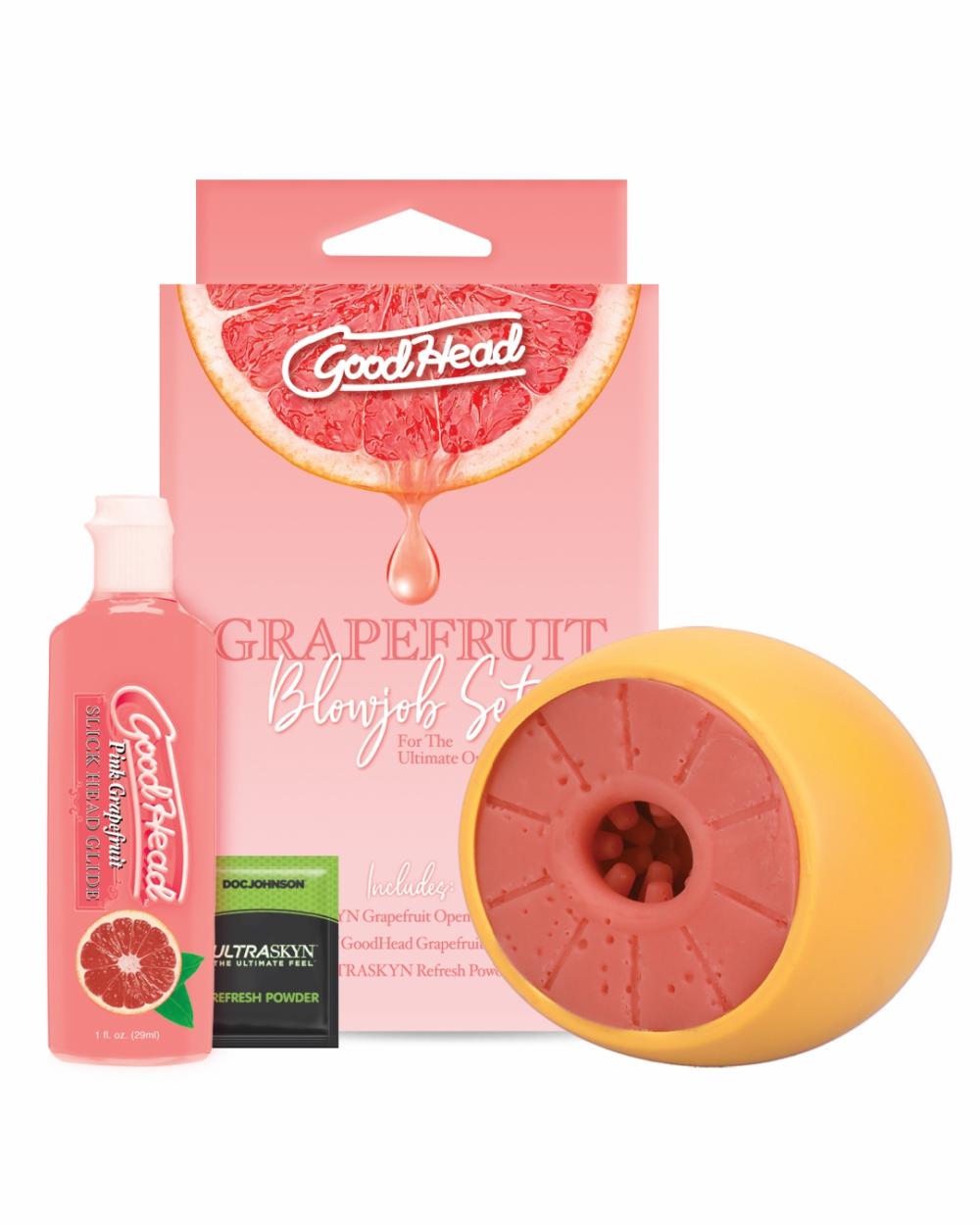 For Couples | Goodhead Grapefruit Blowjob Set For Couples For Couples