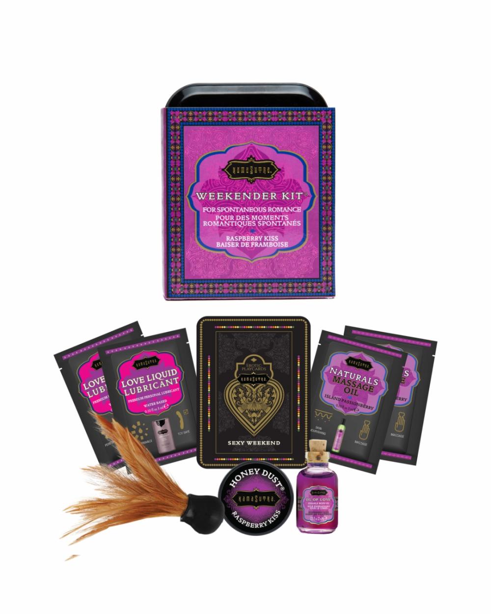 For Couples | The  Erotic Weekender Kit – Raspberry Kiss For Couples For Couples