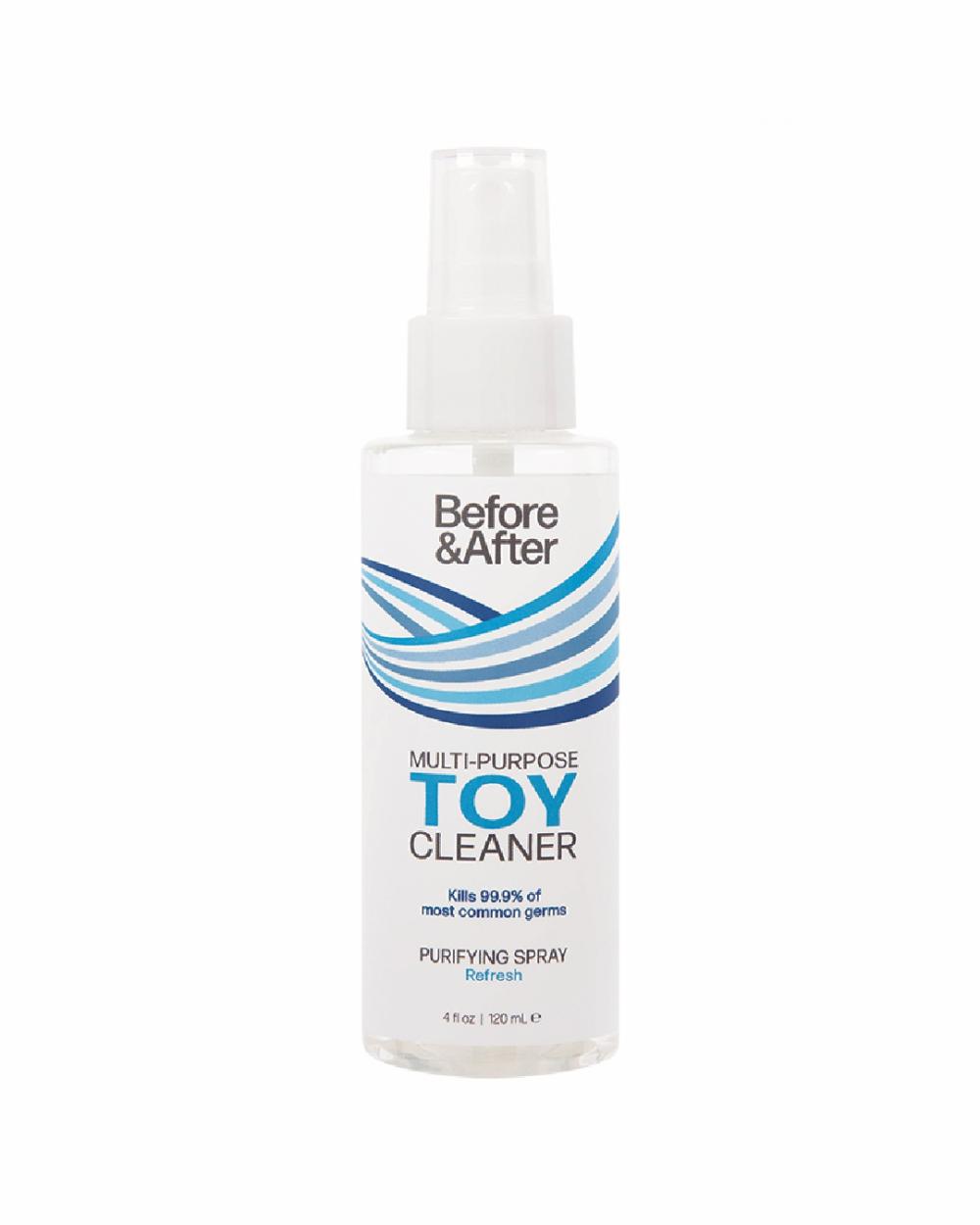 Lubes & Body | Before And After Antibacterial Spray Toy Cleaner – 4 Oz Lubes & Body Lubes & Body