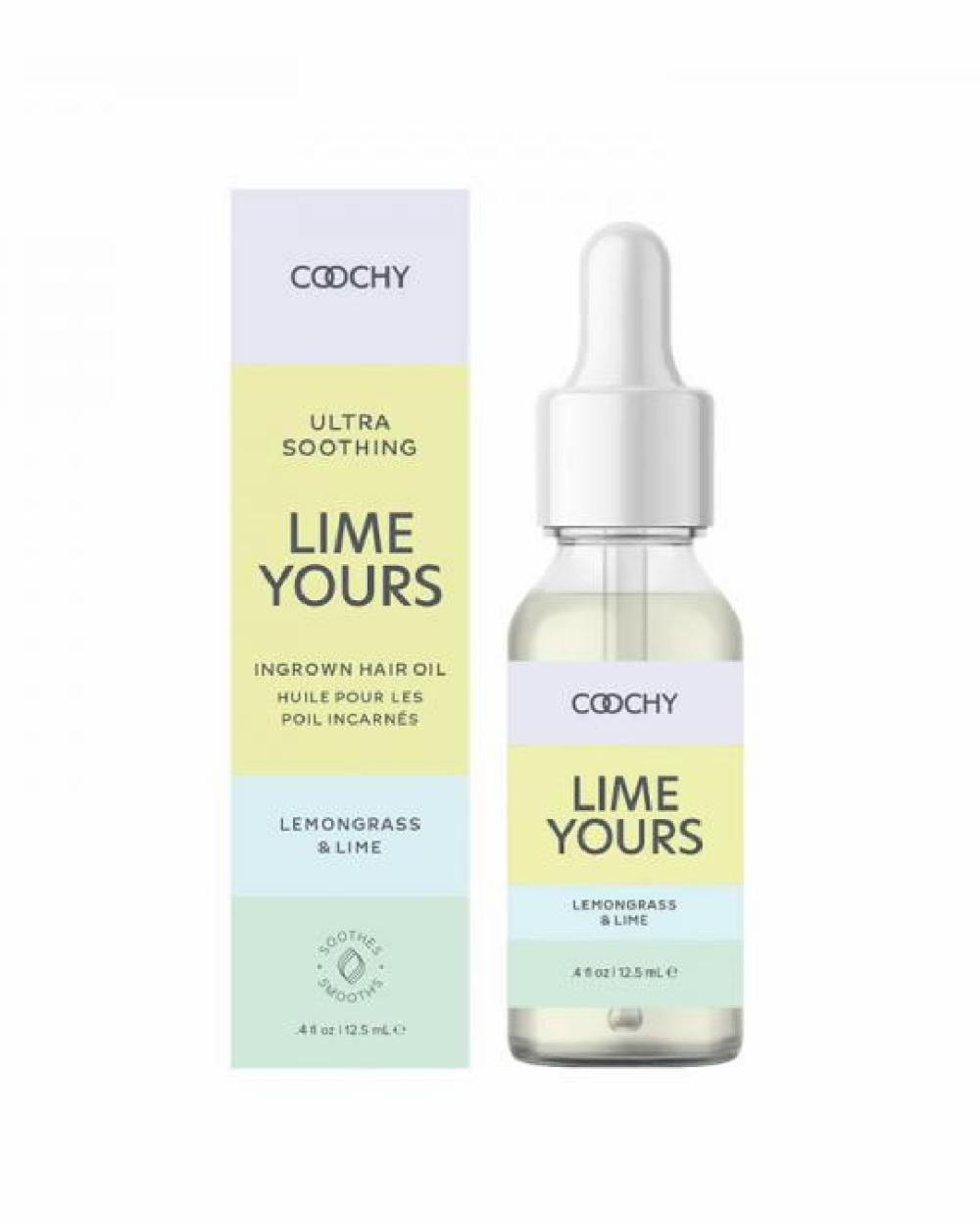 Lubes & Body | Coochy Ultra Soothing Ingrown Hair Oil-Lemongrass Lime 8.5 Oz Lubes & Body Lubes & Body