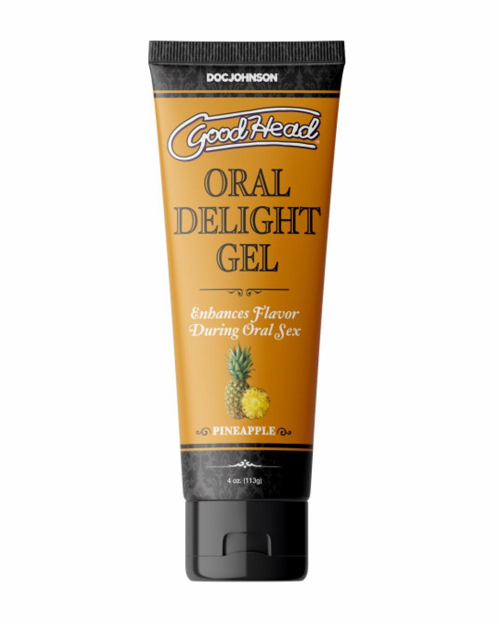 Lubes & Body | Goodhead Pineapple Oral Delight Gel 4 Oz Lubes & Body Lubes & Body