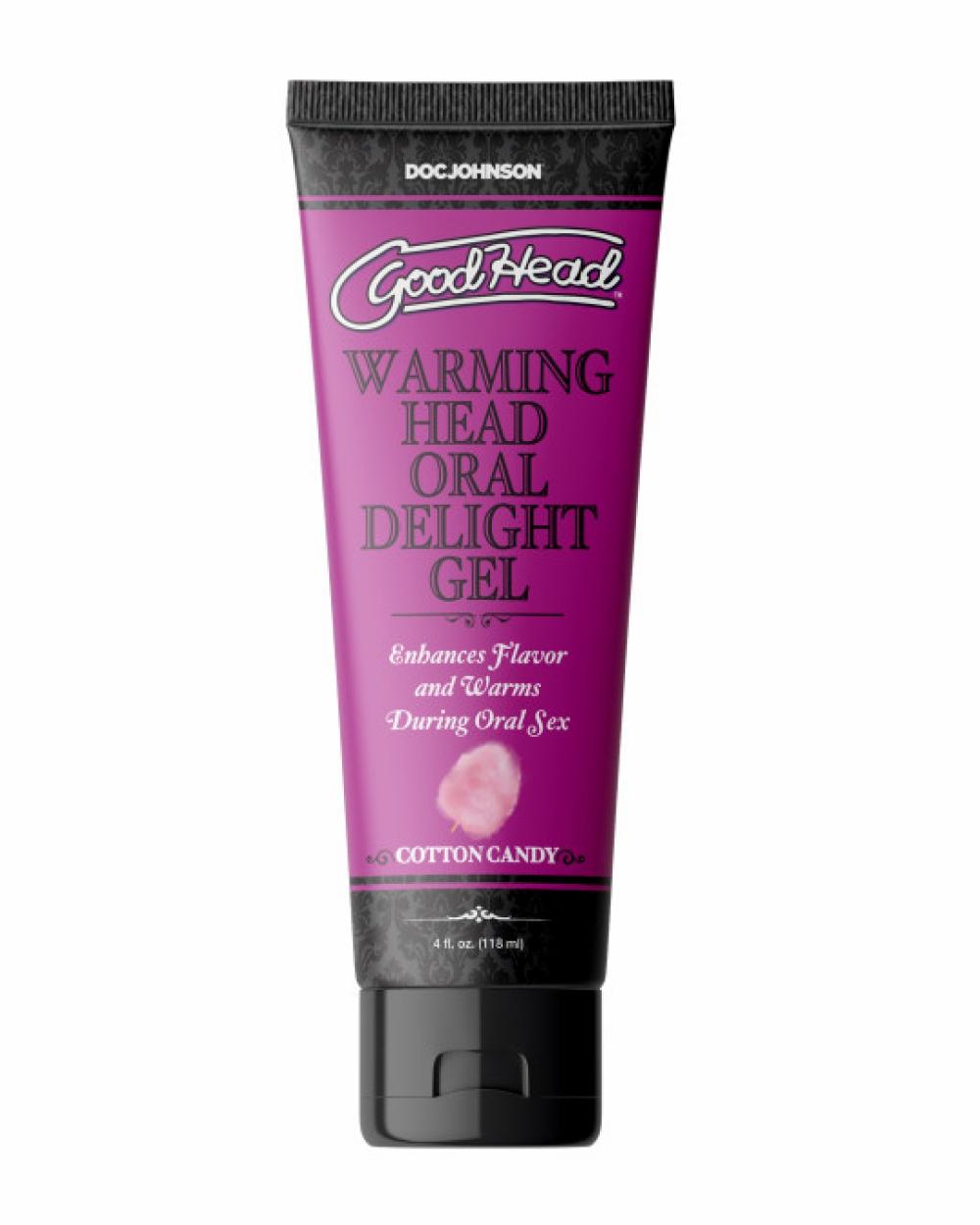 Lubes & Body | Goodhead Warming Oral Delight Gel – Cotton Candy 4 Oz Lubes & Body Lubes & Body