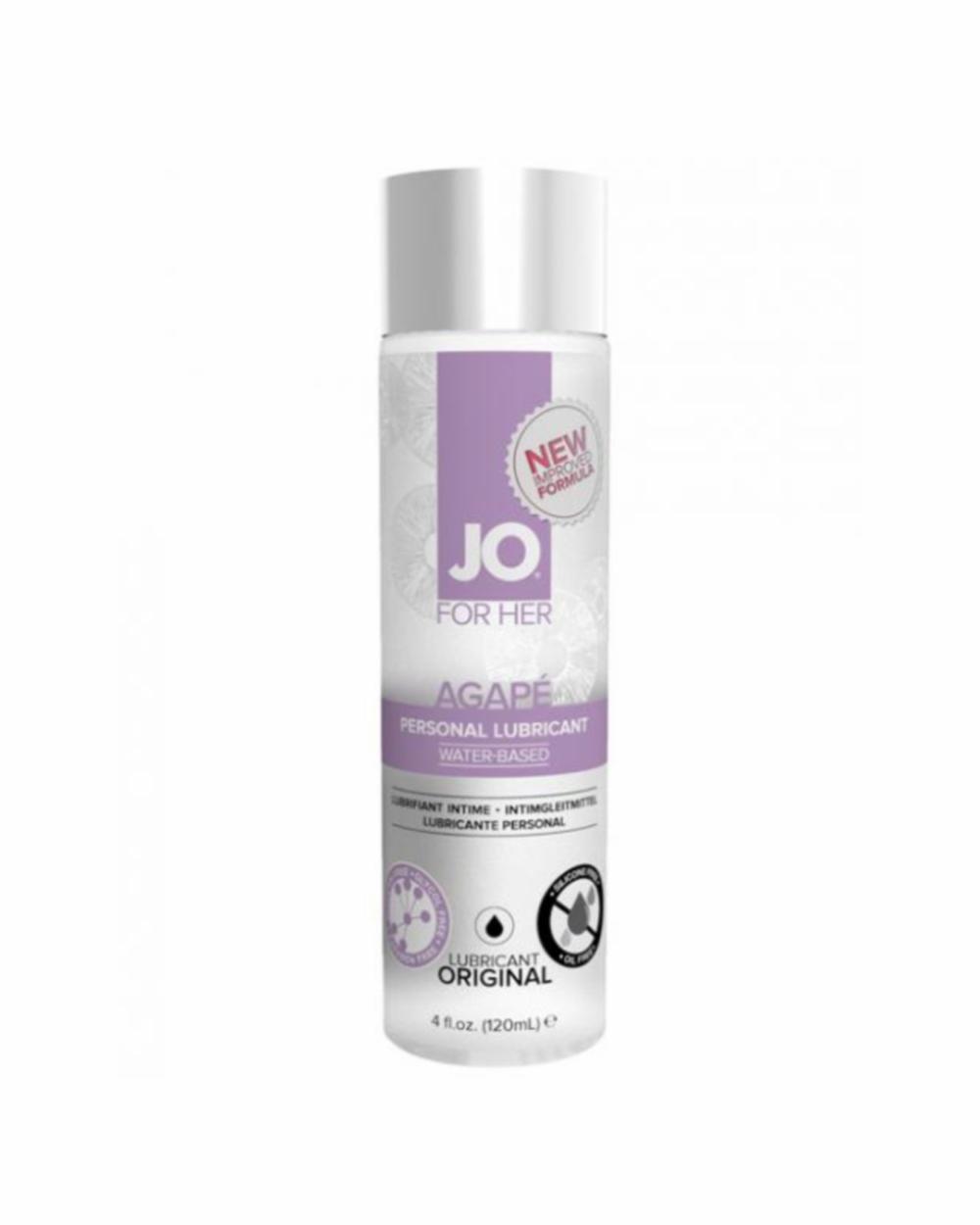 Lubes & Body | Jo Agape Original Water Based Glycerin Free Lubricant 4Oz Lubes & Body Lubes & Body