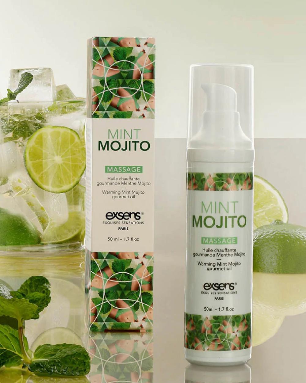 Lubes & Body | Mint Mojito Flavored Warming Massage Oil 50Ml Lubes & Body Lubes & Body