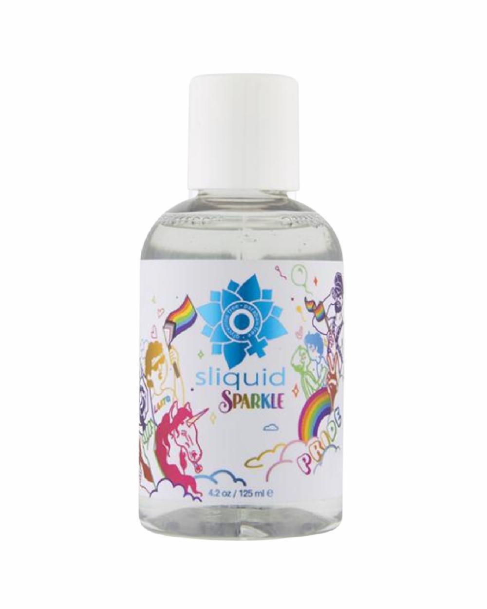 Lubes & Body | Naturals Sparkle Pride Water Based Lubricant 4.2 Oz Lubes & Body Lubes & Body