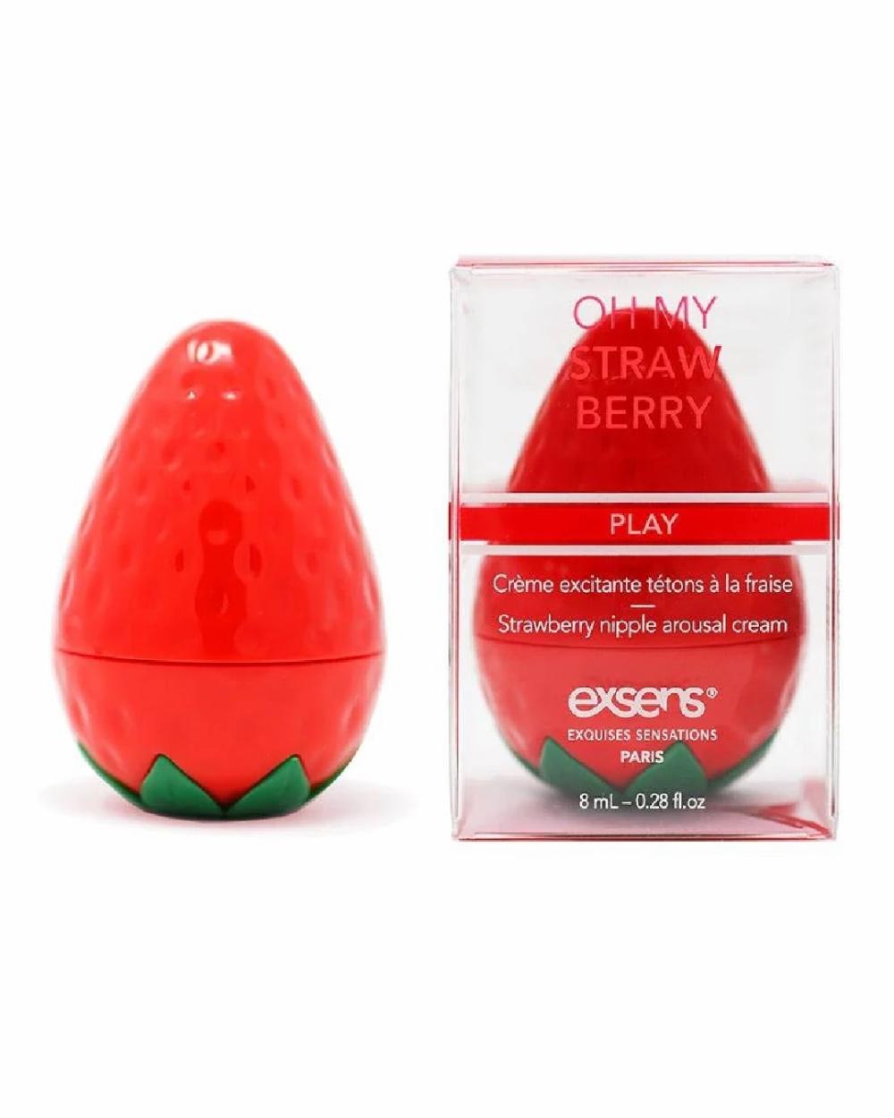 Lubes & Body | Oh My Strawberry Flavored Nipple Arousal Cream –  8Ml Lubes & Body Lubes & Body