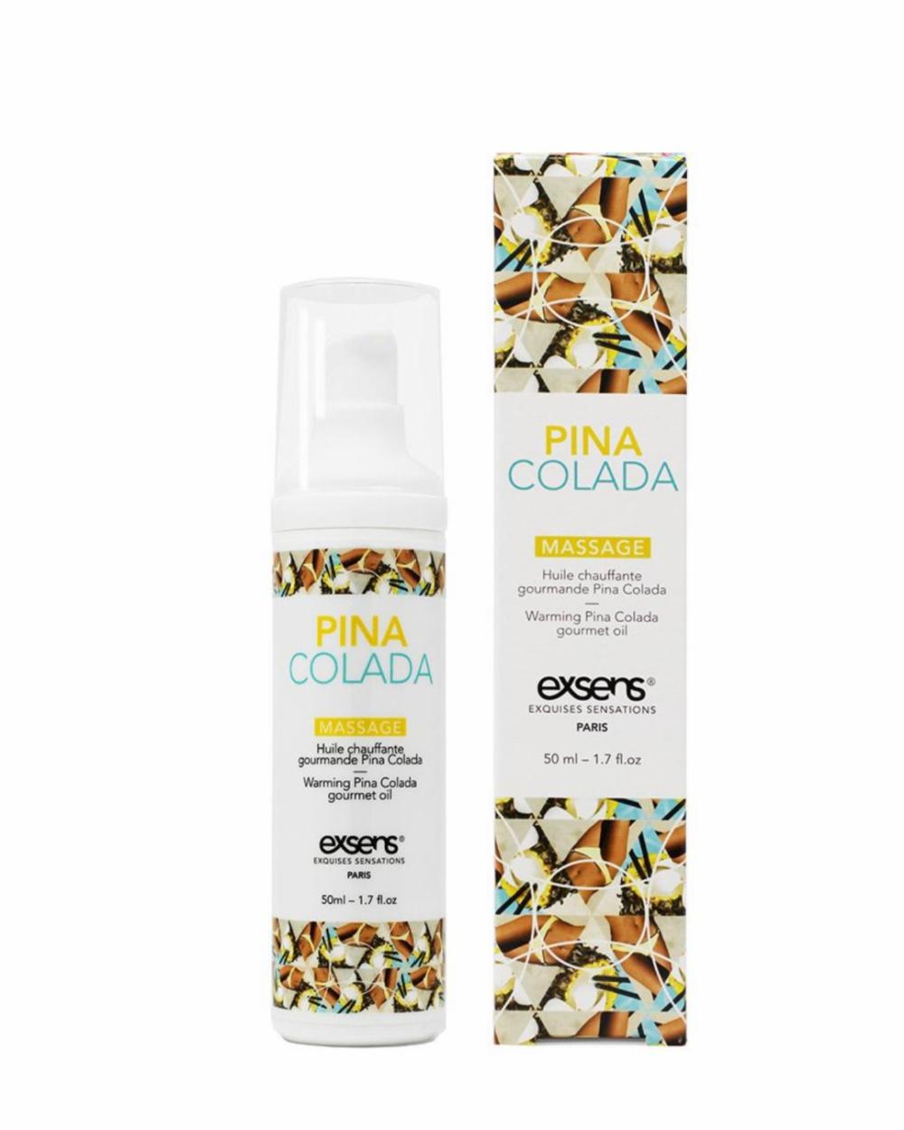 Lubes & Body | Pina Colada Flavored Warming Massage Oil 50Ml Lubes & Body Lubes & Body