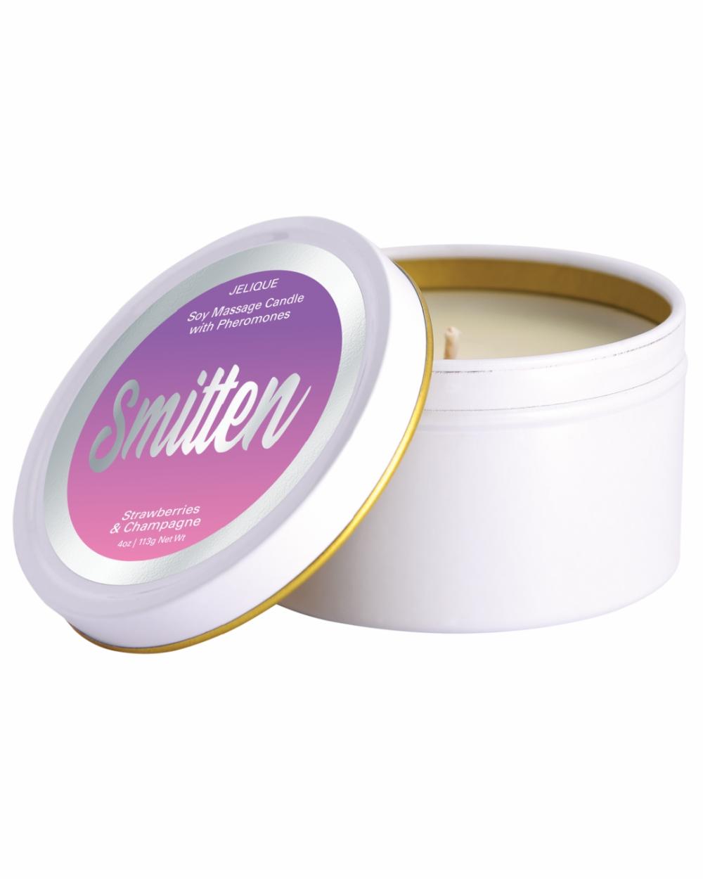 Lubes & Body | Smitten Pheromone Massage Candle – Strawberry Champagne Scent Lubes & Body Lubes & Body