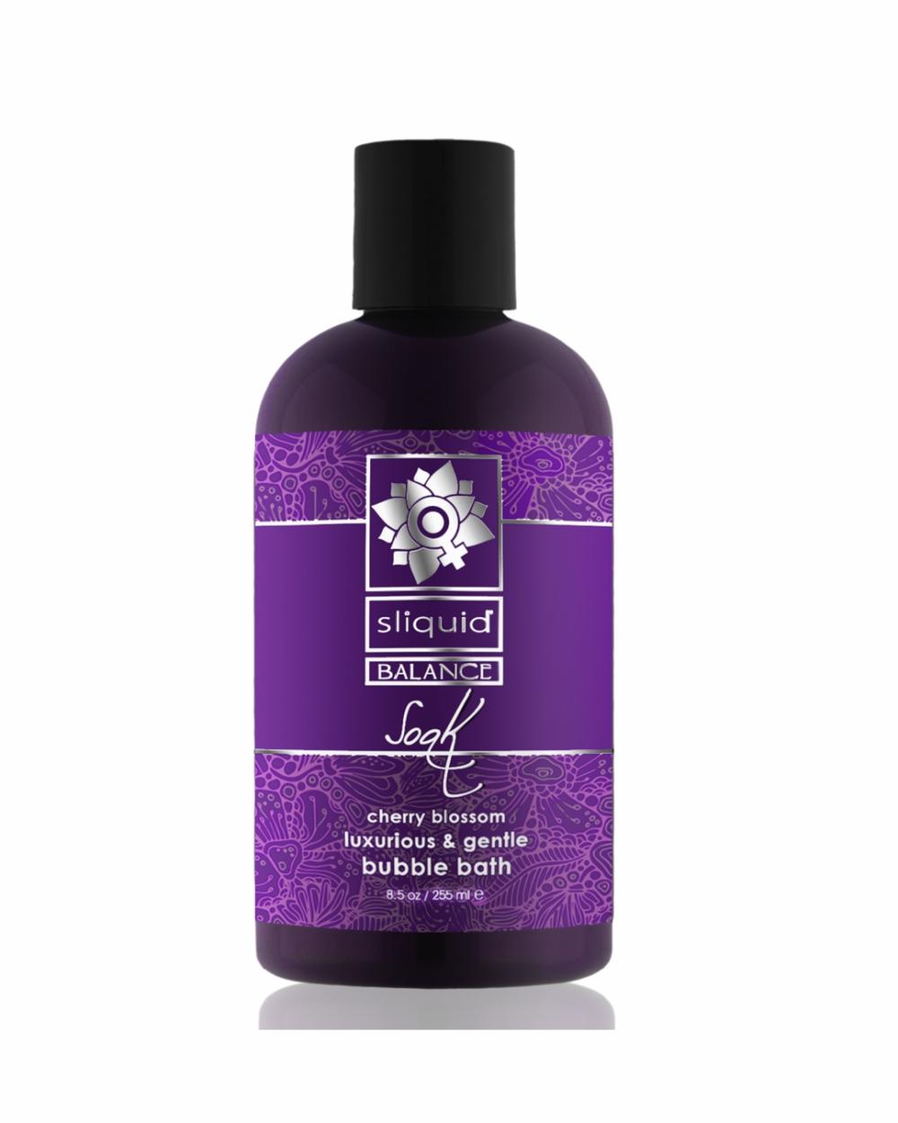 Lubes & Body | Soak Luxurious Gentle Bubble Bath 8.5 Oz – Cherry Blossom Lubes & Body Lubes & Body