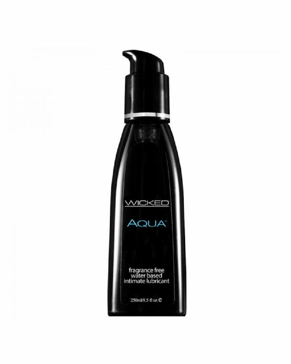 Lubes & Body | Wicked Aqua Fragrance Free Water Based Lubricant – Various Sizes Lubes & Body Lubes & Body