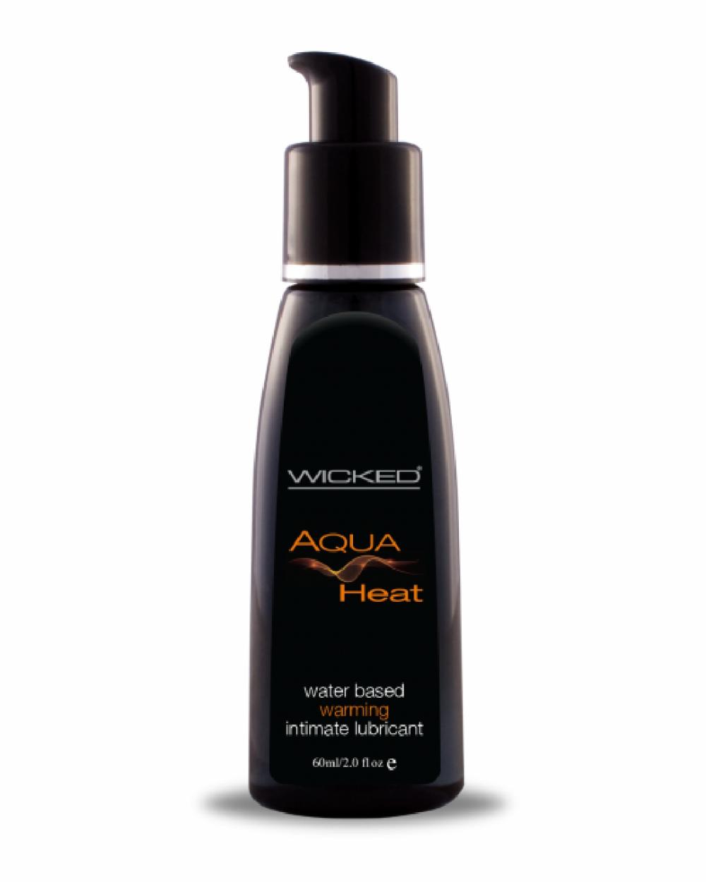 Lubes & Body | Wicked Aqua Heat Water Based Warming Lubricant 2 Oz. Lubes & Body Lubes & Body